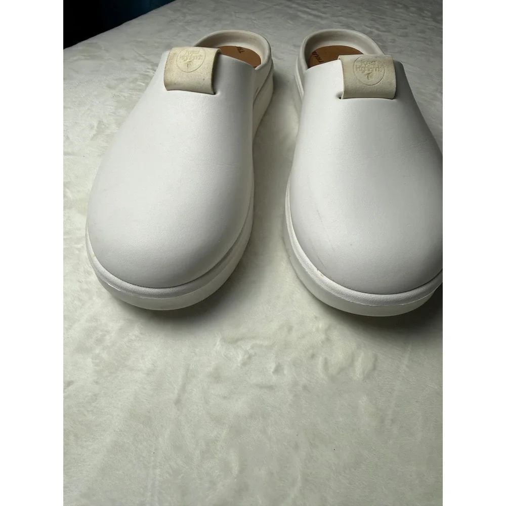 TRUE Linkswear All Day Clog White Slip On Shoes Mens 9 Womens 11